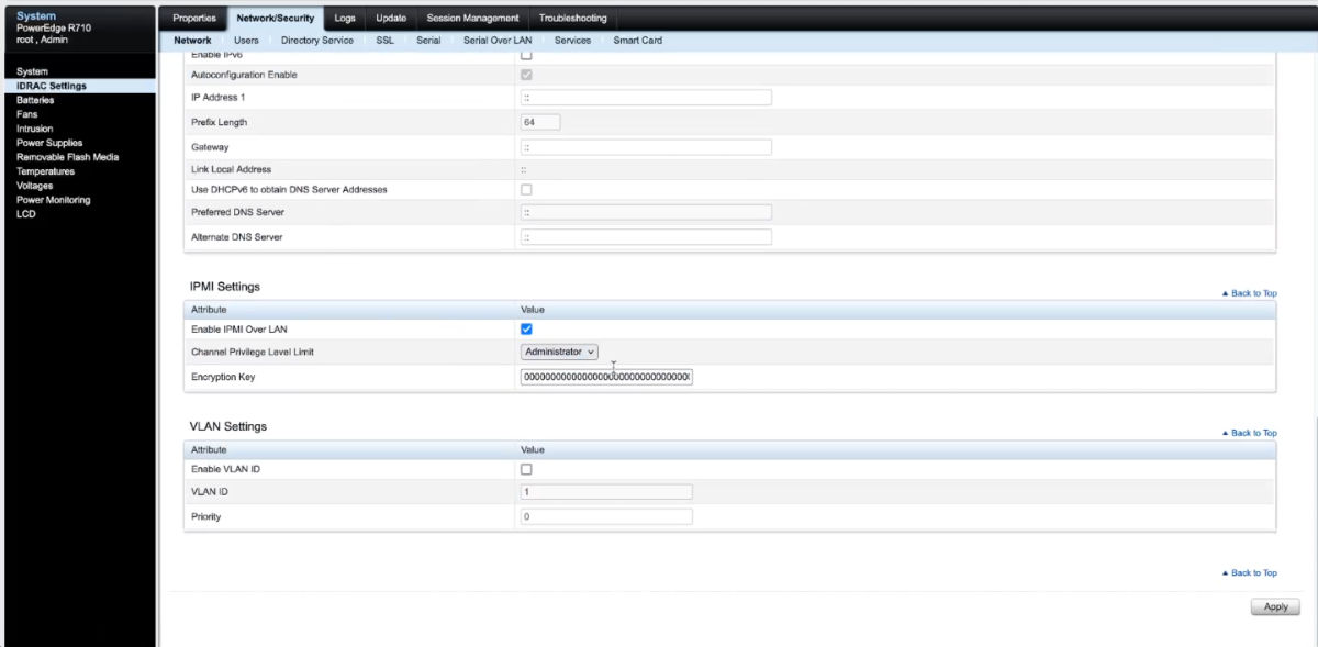 IPMI Encryption