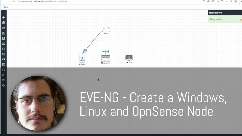 Featured image of post How to create a Windows, Linux and OpnSense node in EVE-NG