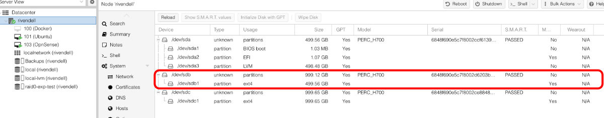 reboot proxmox